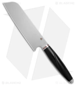 QSP Mulan Series 7" Santoku Kitchen Knives Ebony Wood