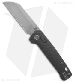 QSP Penguin Glyde Lock Knife Gray FRN (3.1" Satin/SW)