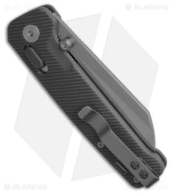 QSP Penguin Glyde Lock Knife Gray FRN (3.1" Satin/SW) -Knife Craft Store QSP Penguin Glyde Lock Knife Gray FRN 3in Satin SW BHQ 216982 td side large