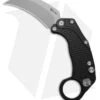Reate Knives Reate EXO-K Gravity Karambit Button Lock Knife Black Aluminum (3.1" Stonewash)