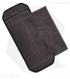 Roaring Fire Pioneer Mini Tool Roll Rustic Brown Waxed Canvas -Knife Craft Store Roaring Fire Pioneer Mini Tool Roll Rustic Brown Waxed Canvas BHQ 220991 td open large