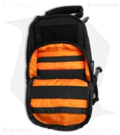 Roaring Fire Tinder Organizer Pouch (Black) -Knife Craft Store Roaring Fire Tinder Organizer Pouch Black BHQ 220988 td side large