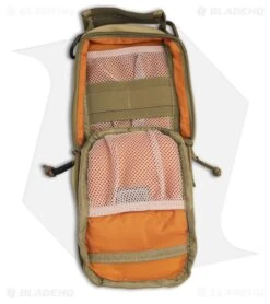 Roaring Fire Tinder Organizer Pouch (FDE) -Knife Craft Store Roaring Fire Tinder Organizer Pouch FDE BHQ 220987 td side a large