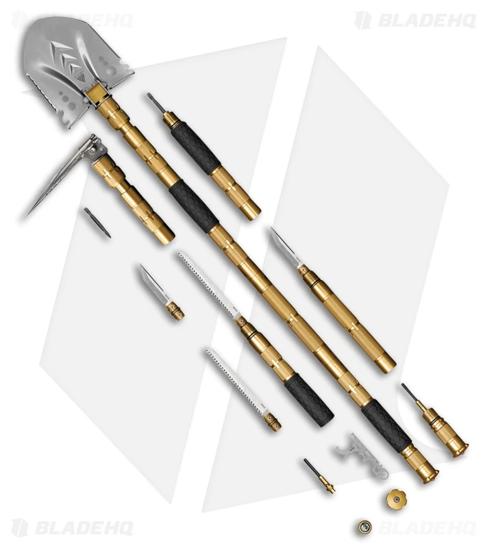 SRM Knives Multi-Purpose Shovel - Golden 1 SRM Knives Multi-Purpose Shovel - Golden