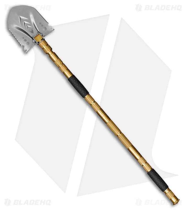 SRM Knives Multi-Purpose Shovel - Golden 2 SRM Knives Multi-Purpose Shovel - Golden - Image 2