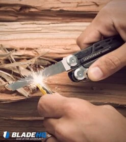 Leatherman Signal Black & Silver Survival Multi-Tool (19-in-1) 832623 Limited -Knife Craft Store Signal Firestarter large 1