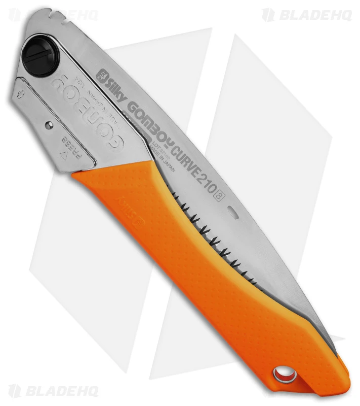 Silky Gomboy Curve 8.5" Folding Saw - Orange 3 Silky Gomboy Curve 8.5" Folding Saw - Orange - Image 3
