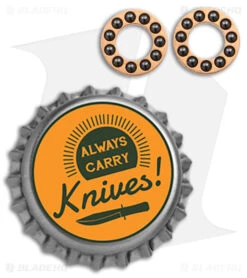 Skiff Bearings 5mm X 1/16" (11 Ball) 5 Skiff Bearings 5mm X 1/16" (11 Ball) -Knife Craft Store Skiff Bearings 5mmx1 16in 11 Ball BHQ 142748 jr bottlecap large