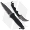 Smith & Wesson Neck And Boot Combo Fixed Blade Knife Black Rubber (3.25" Black)
