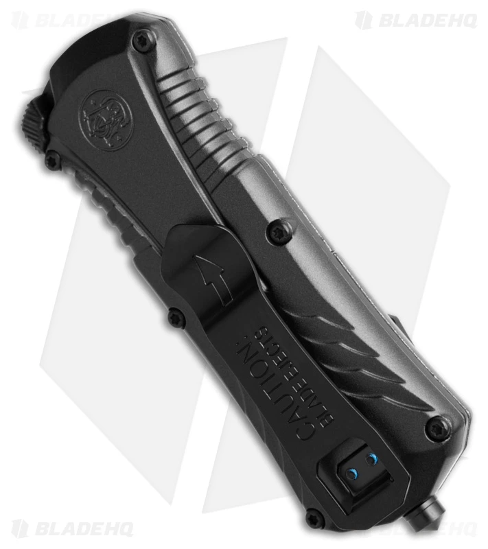 Smith & Wesson M&P OTF Compact CA Legal OTF Knife Gray Aluminum (1.9" Black) 3 Smith & Wesson M&P OTF Compact CA Legal OTF Knife Gray Aluminum (1.9" Black) - Image 3