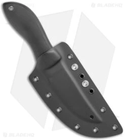 Spyderco Bill Moran Bowie Fixed Blade Knife (3.88" Satin Plain) FB01P -Knife Craft Store Spyderco Bill Moran Bowie Satin Plain FB01P BHQ 8437 jr sheath large