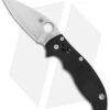 Spyderco Manix 2 Knife Black G-10 83mm (3.375" Matte Satin) C101GP2