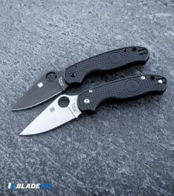 Spyderco Para 3 Lightweight Compression Lock Knife Black FRN (3" Satin) 13 Spyderco Para 3 Lightweight Compression Lock Knife Black FRN (3" Satin) -Knife Craft Store Spyderco Para 3 Lightweight Compression Lock Folding Knife Black FRN Satin BHQ 93614 kp frozen web large