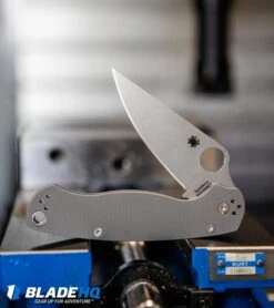 Spyderco Paramilitary 2 Knife Dark Gray G-10 (3.4" Stonewash Maxamet) C81GPDGY2 -Knife Craft Store Spyderco Paramilitary 2 Knife Dark Gray G 10 Satin Maxamet C81GPDGY2 BHQ 71341 kp cnc web large