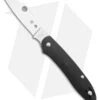 Spyderco Roadie XL Clip Joint Lock Knife Black FRN (2.7" Satin M398)