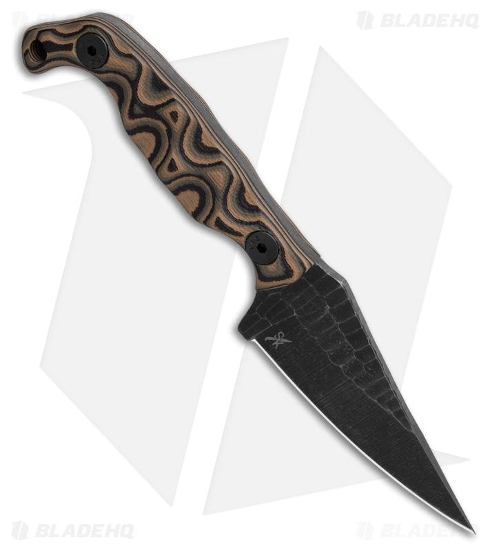Stroup Knives Mini Mod 1 Fixed Blade Knife Camo G-10 (6.75" Acid Wash) 2 Stroup Knives Mini Mod 1 Fixed Blade Knife Camo G-10 (6.75" Acid Wash) - Image 2