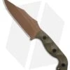 Stroup Knives TU1 Fixed Blade Knife OD Green G-10 (4.5" FDE)