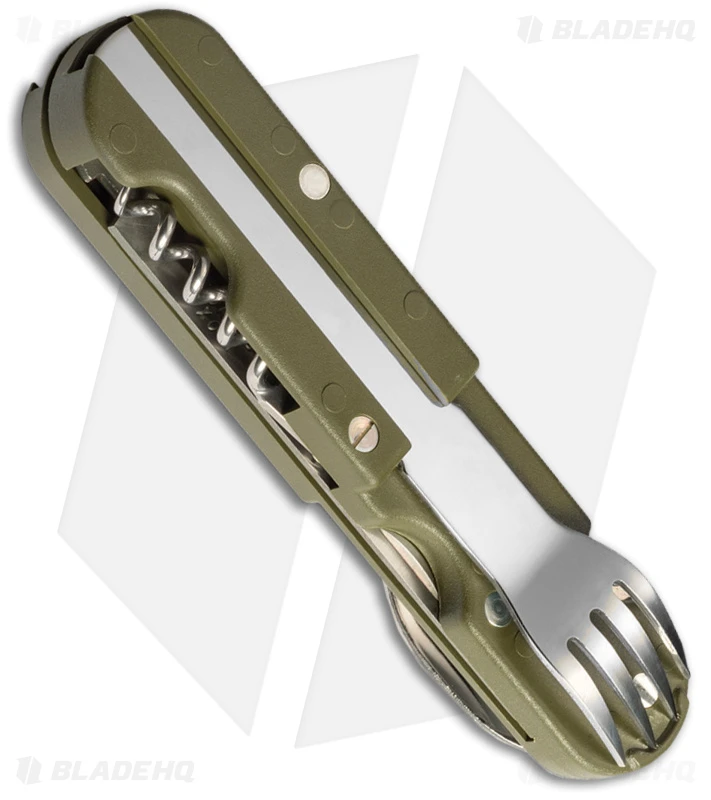 TB Outdoor Bivouac Multi-Tool OD Green (5-in-1) 2 TB Outdoor Bivouac Multi-Tool OD Green (5-in-1) - Image 2