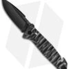 TB Outdoor CAC S200 Bar Lock Knife W/ Glass Breaker Black Polymer (3.7" Black)