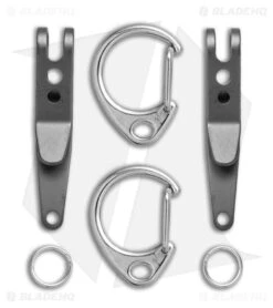 TEC Accessories P-7 Suspension Clip Black DLC (2 Pack) P-7-2