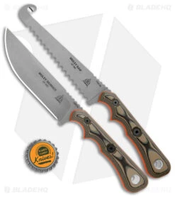 TOPS Knives Muley Combo W/ Kydex Sheaths (Skinner & Saw) MCMB-02 15 TOPS Knives Muley Combo W/ Kydex Sheaths (Skinner & Saw) MCMB-02 -Knife Craft Store TOPS Knives Muley Skinner Saw Combo G 10 SW Leather Sheath BHQ 174980 jr bottlecap large