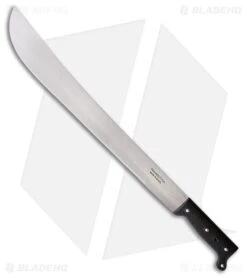 Tramontina Machete Fixed Blade Knife Black Polymer (20" Satin) TT16020