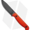 The Wizard Forge Marshall Fixed Blade Knife Orange G-10 (3.5" Blk SW)