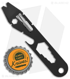 Toor Knives Keychain Multi-Tool (Carbon) -Knife Craft Store Toor Knives Keychain Multi Tool Carbon BHQ 144208 jr bottlecap large
