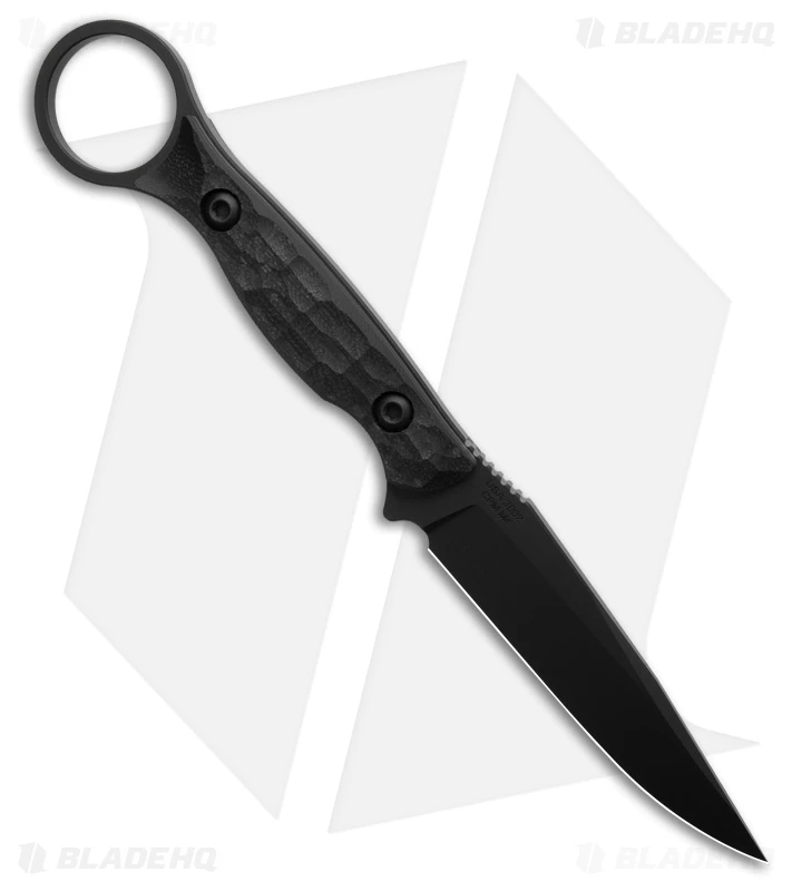 Toor Knives Serpent S Fixed Blade Knife Black G-10 (3.9" Socom Black) 2 Toor Knives Serpent S Fixed Blade Knife Black G-10 (3.9" Socom Black) - Image 2