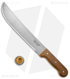 Tramontina Machete Fixed Blade Knife Wood (12" Satin) -Knife Craft Store Tramontina 12in Machete Wood BHQ 115218 jr bottlecap large