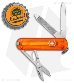 Victorinox Classic SD Fire Opal Polymer (2.25" Stainless Steel) 7 Victorinox Classic SD Fire Opal Polymer (2.25" Stainless Steel) -Knife Craft Store Victorinox Classic SD Fire Opal Satin BHQ 133854 jr bottlecap large