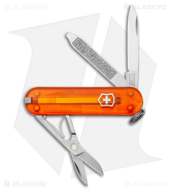 Victorinox Classic SD Fire Opal Polymer (2.25" Stainless Steel) 1 Victorinox Classic SD Fire Opal Polymer (2.25" Stainless Steel)