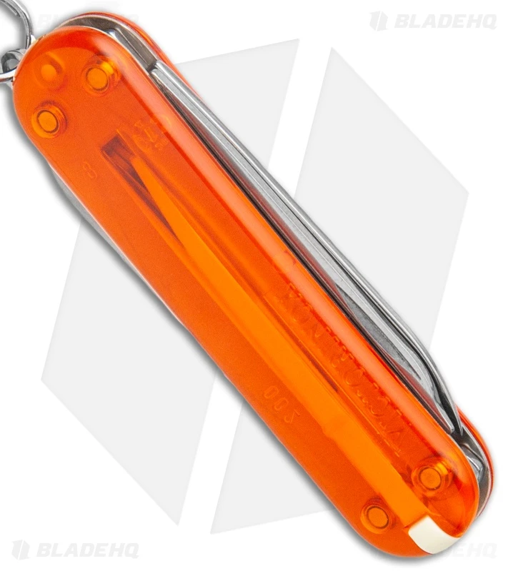 Victorinox Classic SD Fire Opal Polymer (2.25" Stainless Steel) 3 Victorinox Classic SD Fire Opal Polymer (2.25" Stainless Steel) - Image 3