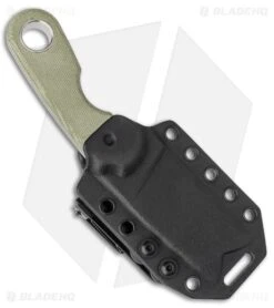 Viper Knives Berus Fixed Blade Knife Sheepsfoot Green Micarta (3.5" Satin) 6 Viper Knives Berus Fixed Blade Knife Sheepsfoot Green Micarta (3.5" Satin) -Knife Craft Store Viper Knives Berus Fixed Blade Knife Sheepsfoot Green Micarta 3.5in Satin VT4014CG BHQ 107165 LS Sheath large