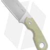 Viper Knives Berus Fixed Blade Knife Sheepsfoot Green Micarta (3.5" Satin)