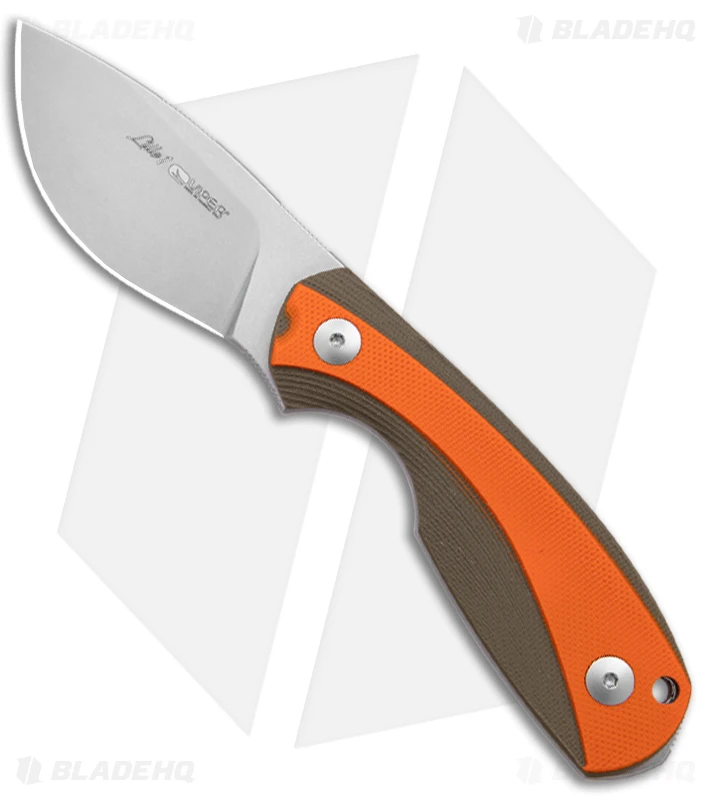 Viper Lille1 GGO Fixed Blade Knife Green/Orange G-10 (2.8" Stonewash) 1 Viper Lille1 GGO Fixed Blade Knife Green/Orange G-10 (2.8" Stonewash)