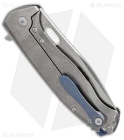 Viper Knives Vox Fortis Flipper Knife Titanium (3.5" Stonewash) V5952TI -Knife Craft Store Viper knives Vox fortis ti sw V5952TI BHQ 49482 er side large