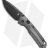 Vosteed Psyop 299 Top Liner Lock Knife Black UltreX Micarta (3" Black SW)