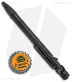 WE Knife Co. Baculus Black SW Titanium Pen 5.38" W/ Spinner Bearing Top TP-07B -Knife Craft Store WE Knife Co LTD Baculus BHQ 134279 jr bottlecap large