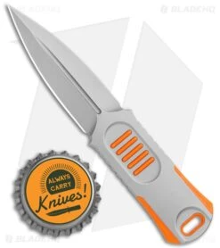 WE Knife Co. OSS Dagger Fixed Blade Knife Orange G-10 (2" Stonewash) -Knife Craft Store WE Knife Co Oss Dagger Fixed Orange G 10 SW BHQ 107081 jr bottlecap large