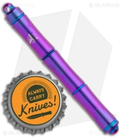 WE Knife Co. Syrinx Titanium Tactical Pen (Purple) TP-04D 5 WE Knife Co. Syrinx Titanium Tactical Pen (Purple) TP-04D -Knife Craft Store WE Knife Co Syrinx Ti Tactical Pen Purple TP 04D BHQ 104245 jr bottlecap large