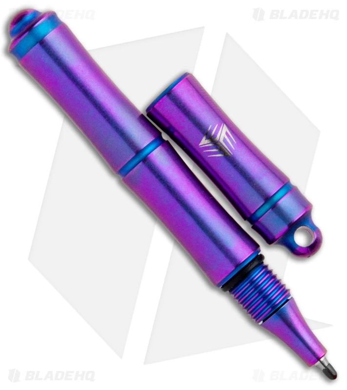 WE Knife Co. Syrinx Titanium Tactical Pen (Purple) TP-04D 2 WE Knife Co. Syrinx Titanium Tactical Pen (Purple) TP-04D - Image 2