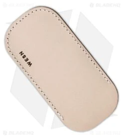 Wesn Goods Allman Leather Sheath - Natural