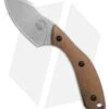White River Apex Fixed Blade Knife Natural Canvas Micarta/Blk Liners (2.7" SW)