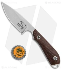 White River M1 Caper Fixed Blade Knife Burlap Micarta Natural (3.1" SW) -Knife Craft Store White River Knives M1 Caper Burlap Micarta Natural SW WRCPR BNA BHQ 113016 jr bottlecap large