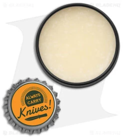 Wicked Wax By DiPrete Forge Knife Protectant 0.5 Oz. Tin -Knife Craft Store Wicked Wax Knife Protectant .5oz Tin BHQ 176467 jr bottlecap large