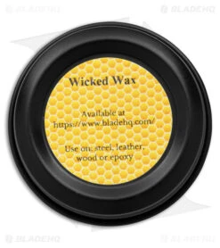 Wicked Wax By DiPrete Forge Knife Protectant 0.5 Oz. Tin -Knife Craft Store Wicked Wax Knife Protectant .5oz Tin BHQ 176467 jr bottom large