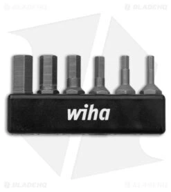 Wiha Tools 6 Piece Metric Hex Bit Set - 71397