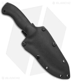 Winkler Knives Utility Crusher Knife Black Canvas Laminate (4.8" Caswell) -Knife Craft Store Winkler Knives Utility Crusher Black Canvas Lamaniate Caswell BHQ 145114 jr sheath large