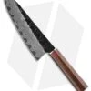 Xin Cutlery XinCraft 7" Santoku Kitchen Knife Stabilized Ironwood